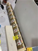1993 TOPPS GOLD CARD SET, ROLLED SECTION OF UNCUT