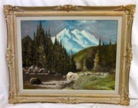 Original Oil on Board of Landscape