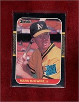 MARK McGWIRE 1987 DONRUS ROOKIE BASEBALL CARD