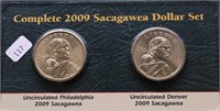 2009 SACAGAWEA DOLLAR SET