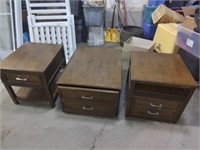 3pc Living Room Set Solid Wood