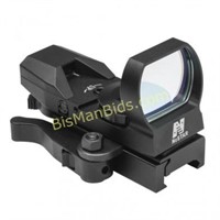 NcSTAR Red Four Reticle Reflex - QR Mount - Black