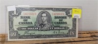 1-1937 ONE DOLLAR BILL O/N4216619