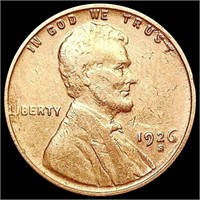 1926-S Wheat Cent CLOSELY UNCIRCULATED