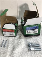 Sheet metal screws and hex cap screws