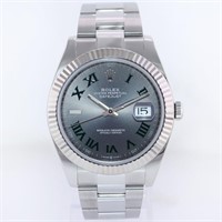 Rolex DateJust  Wimbledon Roman Dial Watch