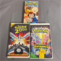 Pokemon VHS Lot of 3