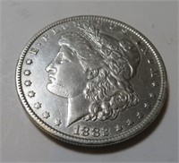 Key Date 1882 CC Morgan Silver Dollar