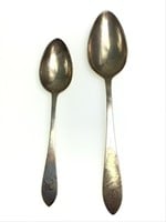 2 Tiffany Sterling Silver Serving Spoons 150 g