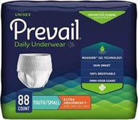 Protective Underwear Youth/Small Adult, 88 Count