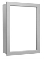 Retail$180 Mirrored Medicine Cabinet(Grey)