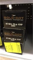 (9) Gold Dot 357mag 158gr GDHP Hollows