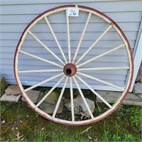 Carriage Wheel- Has Minor Condition Issues