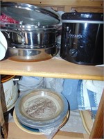 Cookware, Crock Pots, Waffle Iron, Contents