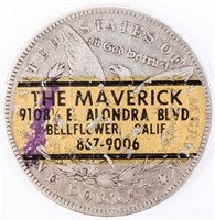 Coin 1878 Morgan Silver Dollar With Advertising