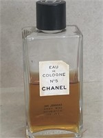 Chanel number five perfume bottle with Content