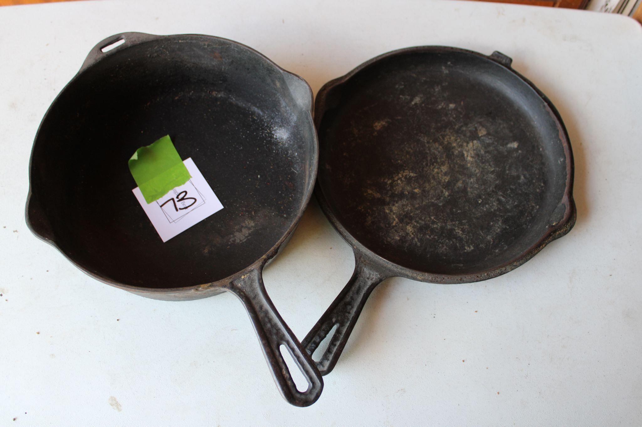 Cast Iron pan and lid