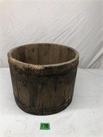 Vintage Wooden Sap Bucket