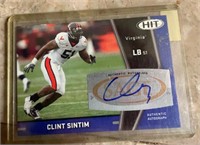Clint Sintim 2009 HIT Authentic Autograph #A65