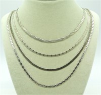 2 Long Sterling Chains
