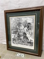 Autographed signed and numbered Mike Holmgen