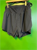 ($49) Main fabrics High Waist shorts,XL