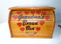 Vintage Grandma's Bread Box  18 1/2 x 12 x 12