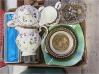 LOT OF PLATES, PORCELAIN, ELEPHANT AND MORE