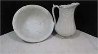 Ceramic Pitcher & Bowl Set(Turner&Tomkinson)&