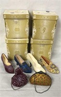 Just the Right Shoe & Classic Couture Purse Lot