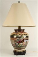 Fredrick Cooper Chinese Style Satsuma Lamp