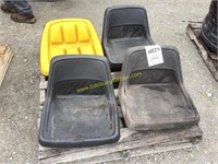 (4) Lawn tractor seats