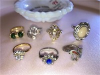 7- Ladies rings