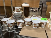 LOT OF SANGO CHINA SET KYOTO PATTERN