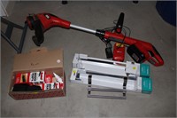 Black & Decker Weed Eater and Garage Lot