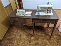 Vintage SEAS KENMORE Sewing Machine in Table