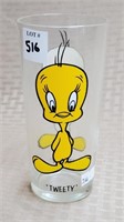 1973 Pepsi Looney Tune Tweetie Glass Tumbler