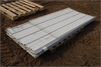 Assorted Tin Sheeting, Approx 38"x 4Ft-90"