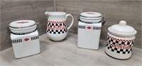 4 PC Coca-Cola Canister & Pitcher Set (R-5)
