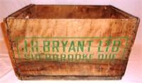 Vintage wooden crate.