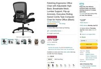 W7278  FelixKing Office Chair 918-W Black