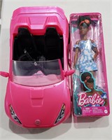 Barbie Sports Car and New Barbie