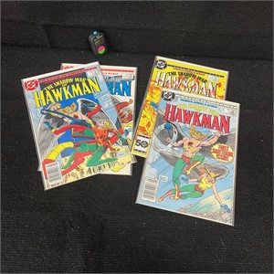 Shadow War of Hawkman 1-4 w/Newsstands