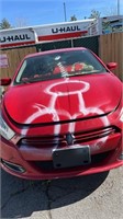 2013 Dodge Dart Red