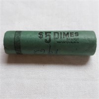 Roll 1962 FDR Dimes