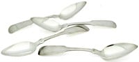 (4) Large Sterling Silver Spoons