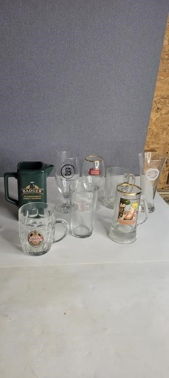 LOT OF BEER MUGS