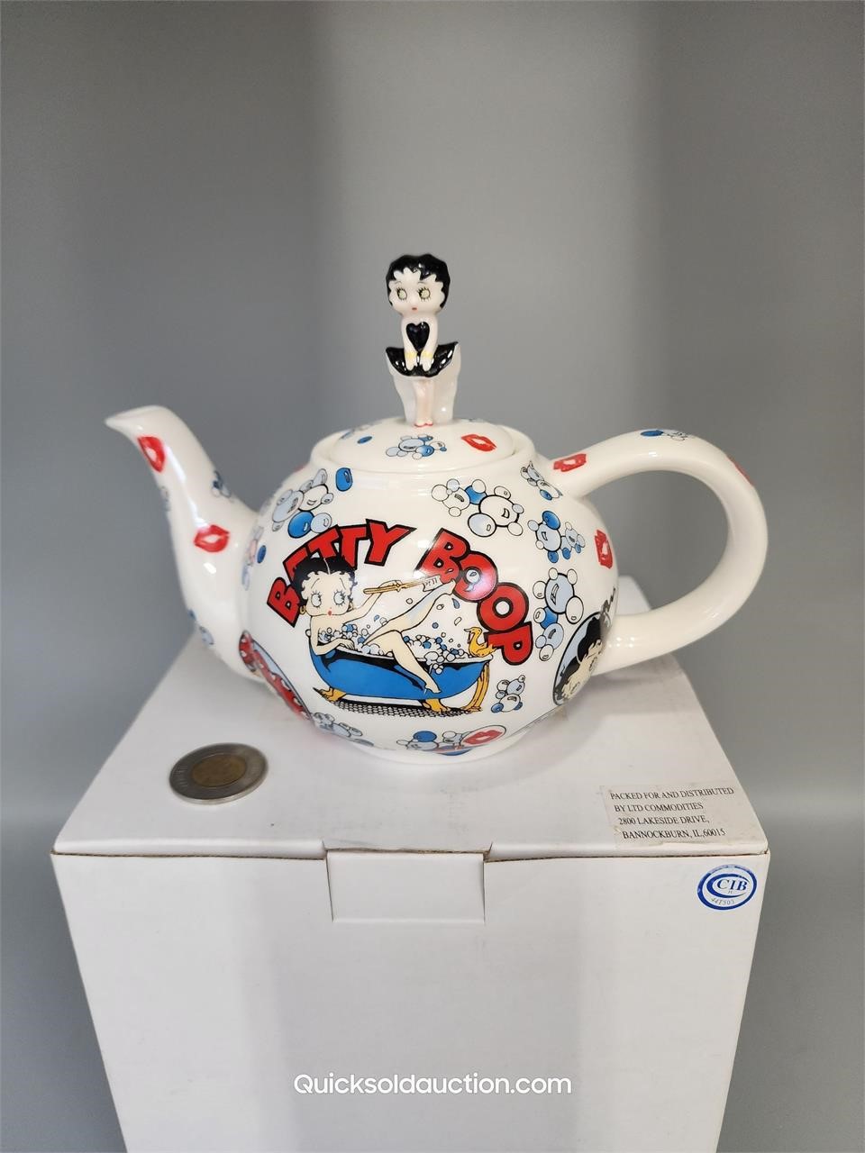 Betty Boop Many Faces 2-3 Cup Tea Pot