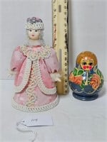 Russian Nesting Doll, & Doll