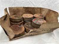 Jacko boot polish tins & box